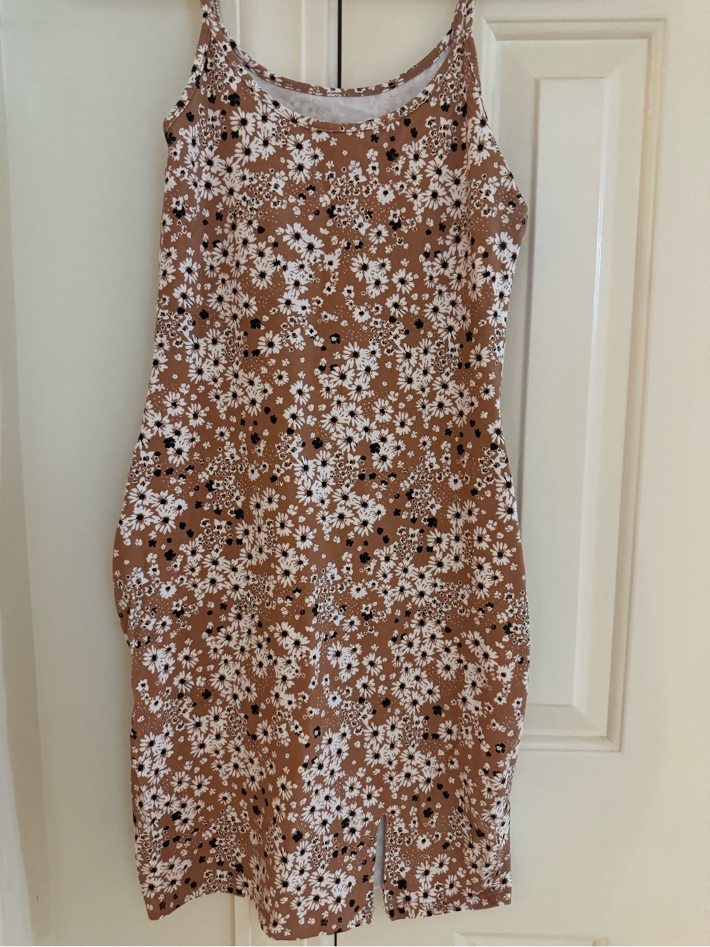 wild fable Brown Floral Slip Mini Dress